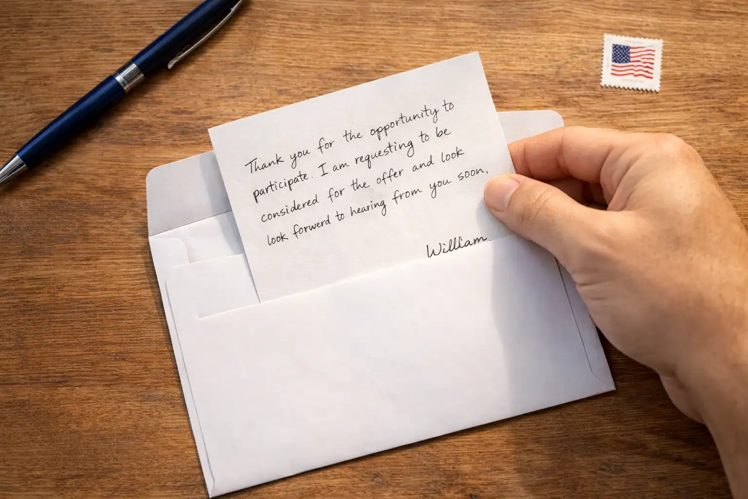 Mail-in request envelope for free sweeps coins at sweepstakes casinos